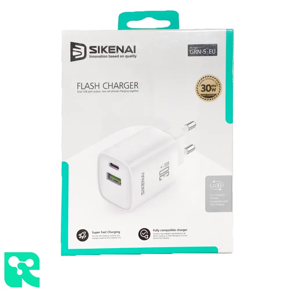 آداپتور شارژ 30 واتی سیکنای GRN-5-EU