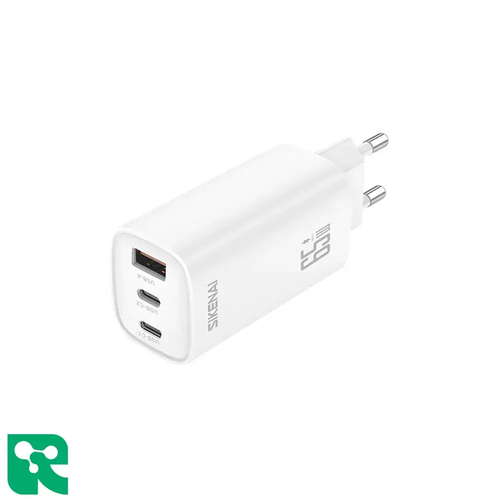 آداپتور شارژ 65 واتی سیکنای GRN-7-EU