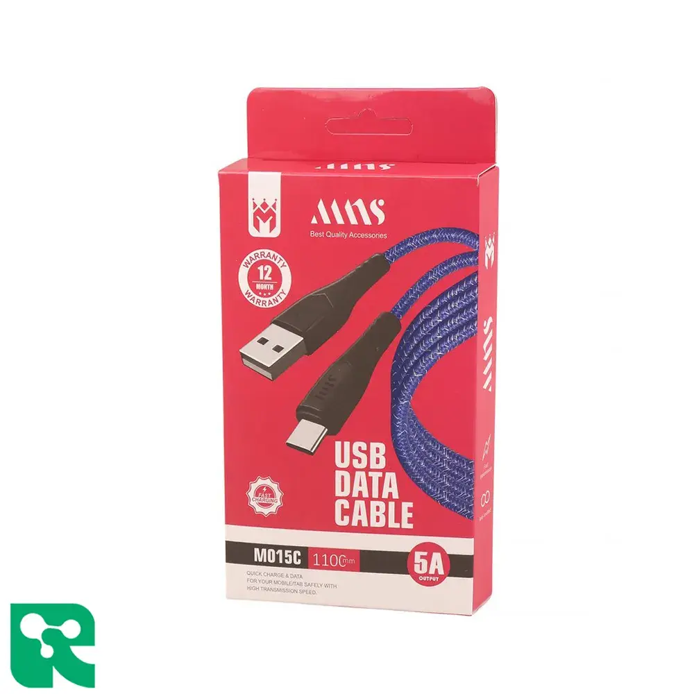 کابل فست شارژ ام ان اس mns(usb به type-c) M015C