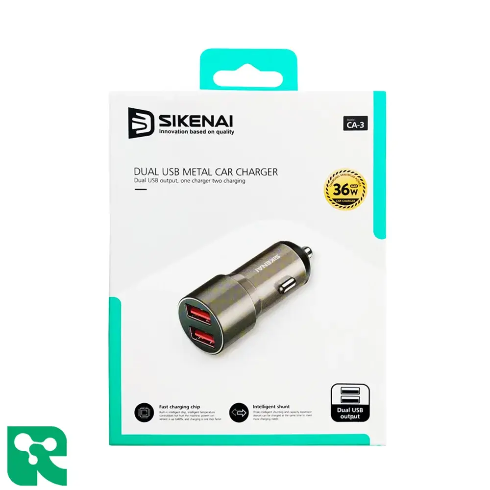 شارژر فندکی سیکنای CA-3